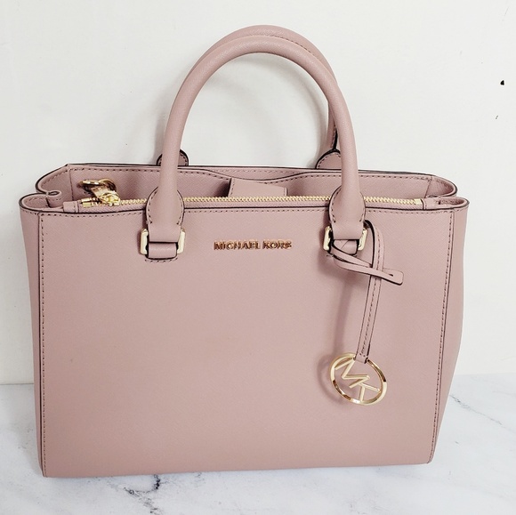 MICHAEL Michael Kors Handbags - Michael Kors Kellen Leather Satchel HandBag